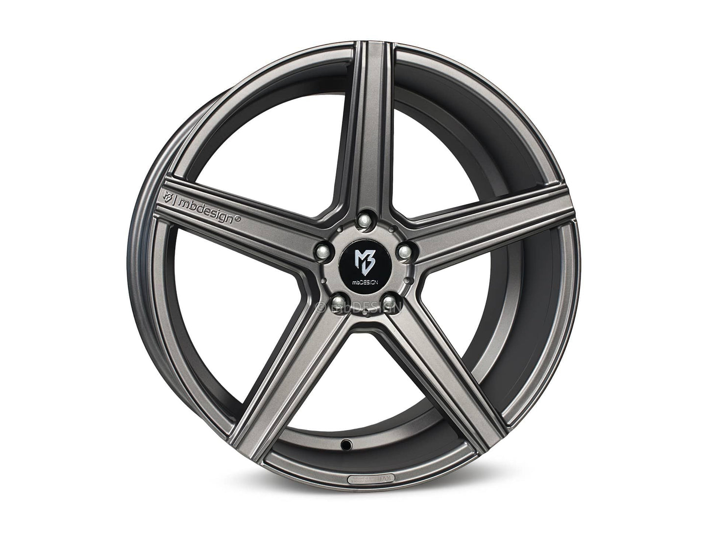 mbDesign Alufelgen MB KV1 19 Zoll - grau matt - gepfeffert.com