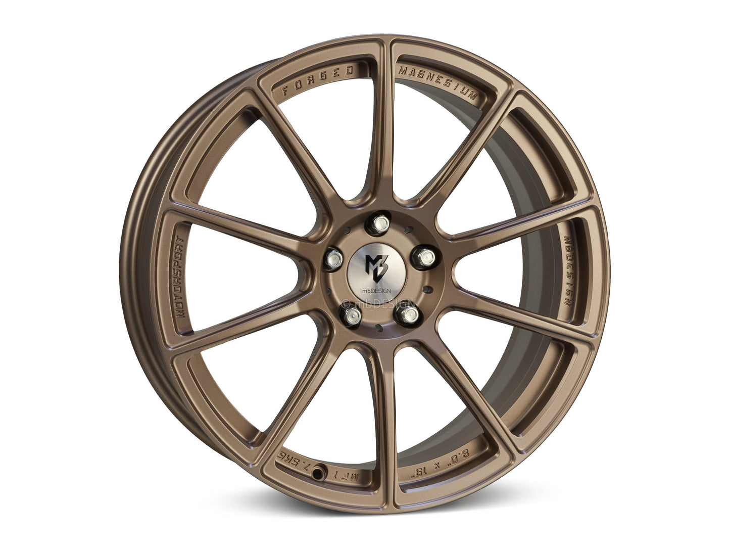 mbDesign Alufelgen MB MF1 19 Zoll - bronze light matt - gepfeffert.com