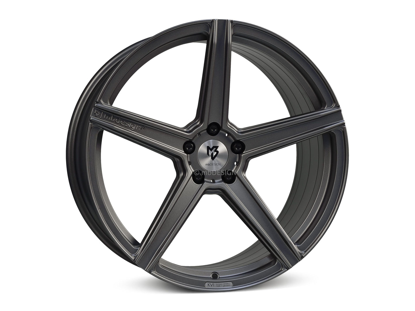 mbDesign Alufelgen MB KV1S DC 21 Zoll - grau matt