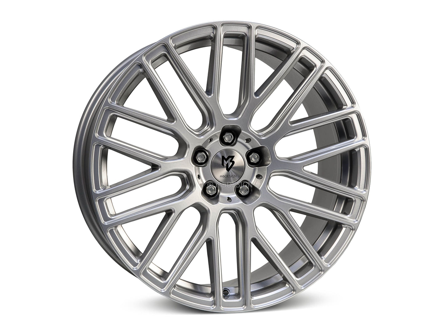 mbDesign Alufelgen MB KV4 20 Zoll - silber glänzend