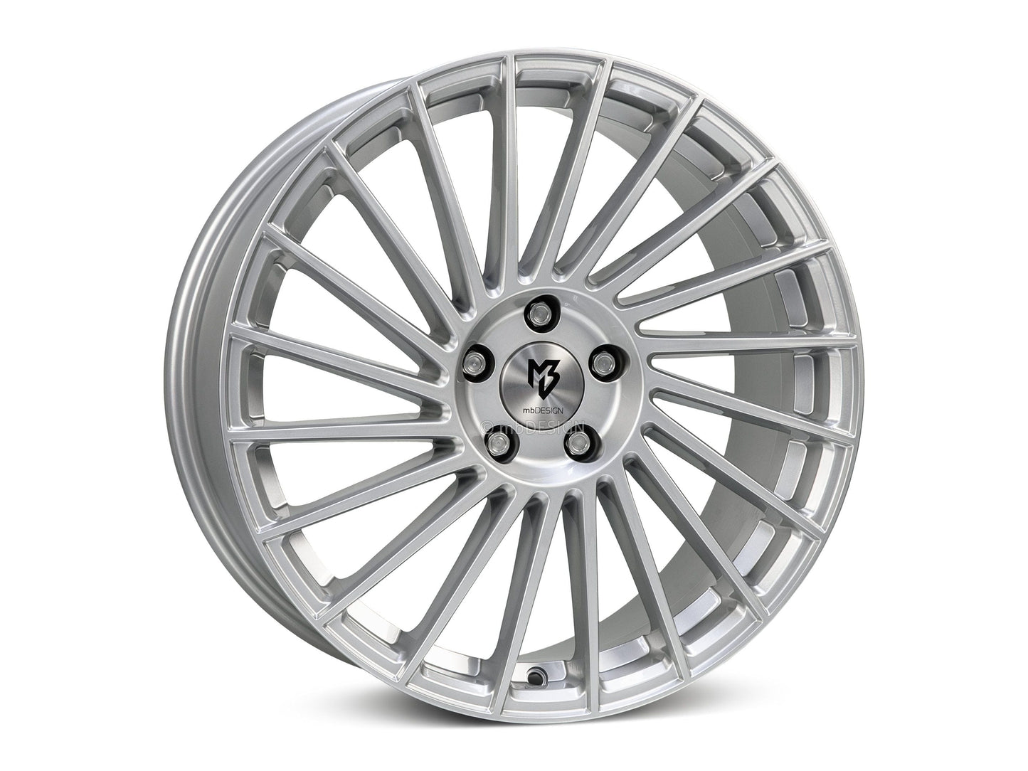 mbDesign Alufelgen MB VR3 18 Zoll - silber glänzend - gepfeffert.com