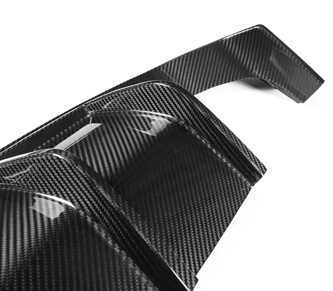 CPG Heckdiffuser mit Sideblades Carbon passend für BMW M3 M4 F80 F82 F83 - gepfeffert.com