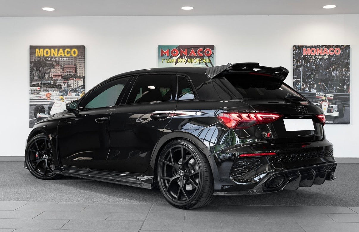 CPG Dachspoiler DRY Carbon V2 passend für Audi A3 S3 RS3 8Y 2022+ - gepfeffert.com