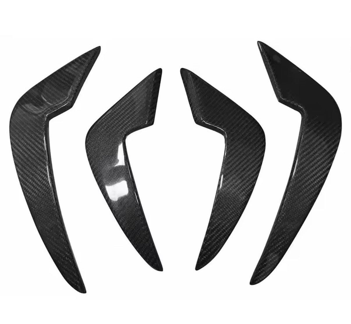 CPG Front Canards DRY Carbon passend für BMW M2 F87 - gepfeffert.com