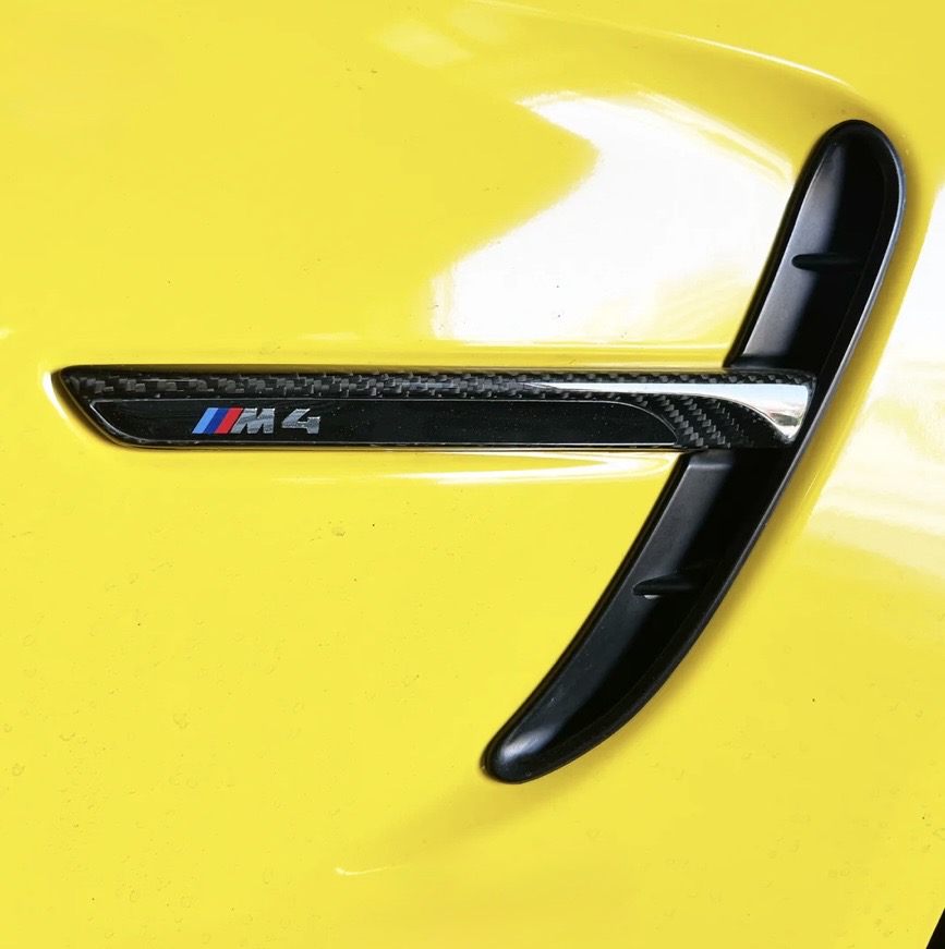 CPG Kotflügel Embleme CPG DRY Carbon passend für BMW M3 F80 M4 F82 F83 - gepfeffert.com