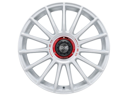 OZ Superturismo Evoluzione Wrc Race White + Red Lettering