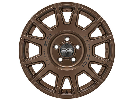 OZ Rally Legend Matt Bronze + Dark Lettering