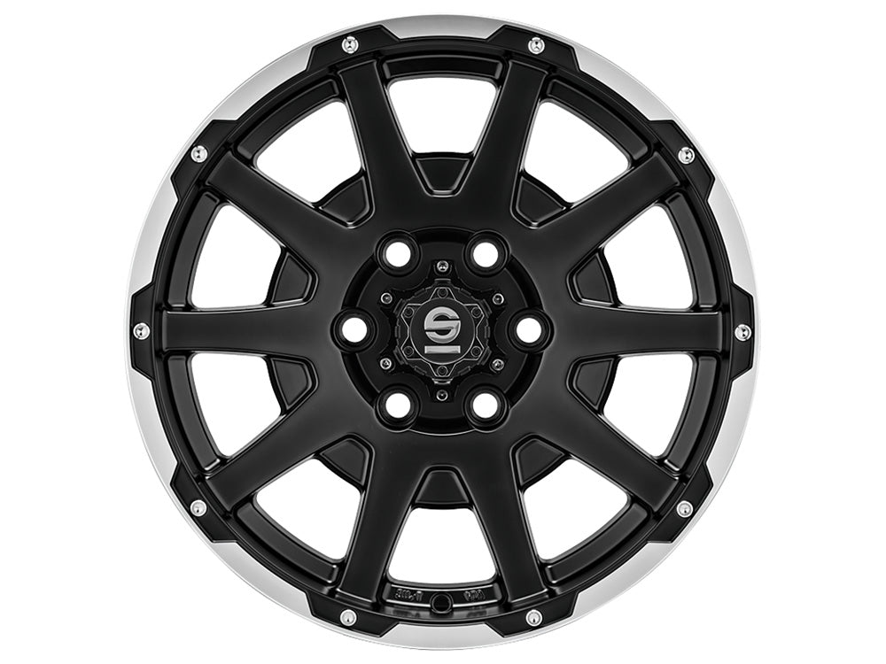 Sparco Dakar Matt Black Lip Polished