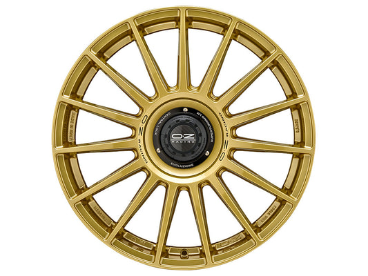 OZ Superturismo Evoluzione Race Gold + Black Lettering
