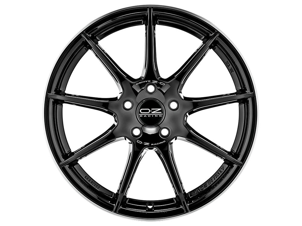 OZ Veloce GT Gloss Black Diamond Cut