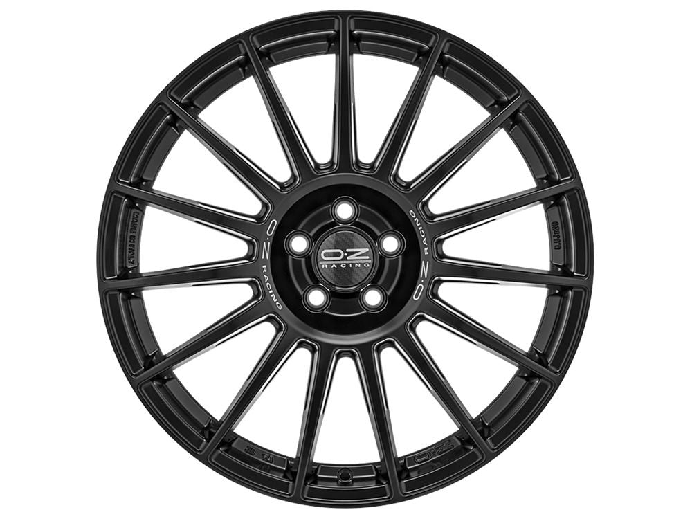 OZ Superturismo Dakar Matt Black + Silver Lettering