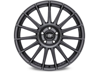 OZ Superturismo Dakar Matt Graphite + Silver Lettering