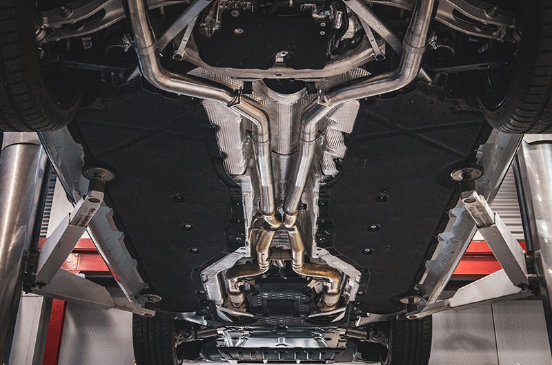 Gepfeffert.com Abgasanlage für Mercedes S63 AMG (W223) - gepfeffert.com