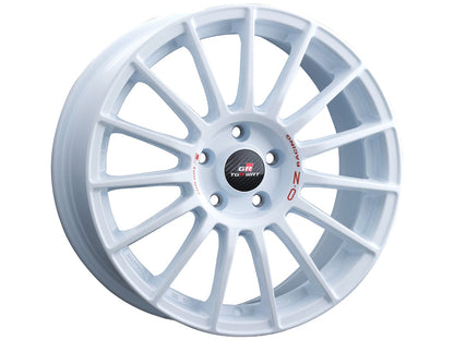 OZ Superturismo Tgr-Wrt Race White + Red Lettering