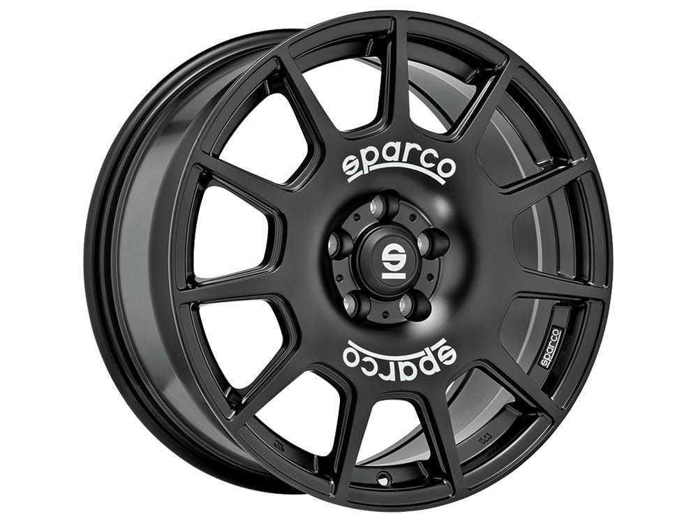 Sparco Terra Matt Black + White Lettering