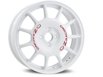 OZ Leggenda Race White + Red Lettering