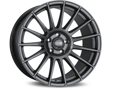 OZ Superturismo Dakar Matt Graphite + Silver Lettering