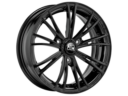 OZ X2 Gloss Black für Smart ForTwo MK2 (451)