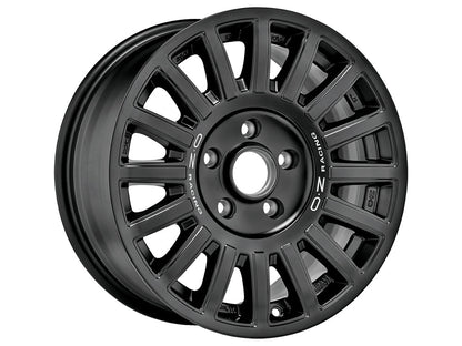 OZ Rally Raid Matt Black + Silver Lettering
