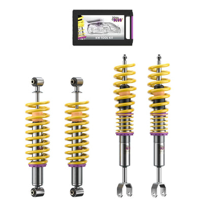 KW Gewindefahrwerk INOX V1 Audi RS4 B5 10210021 - gepfeffert.com