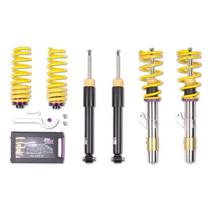 KW Gewindefahrwerk INOX V1 ohne DDC Audi A4 / A5 B9 Ø53mm 102100AV - gepfeffert.com