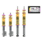 KW Gewindefahrwerk INOX V1 Golf II / Jetta II 45-85mm 10280002 - gepfeffert.com