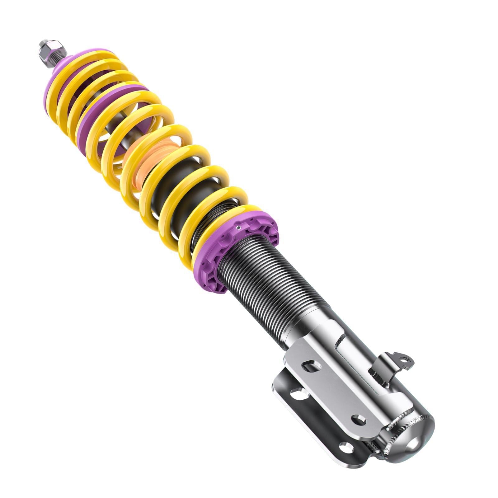 KW Gewindefahrwerk INOX V1 Golf II / Jetta II 45-85mm 10280002 - gepfeffert.com