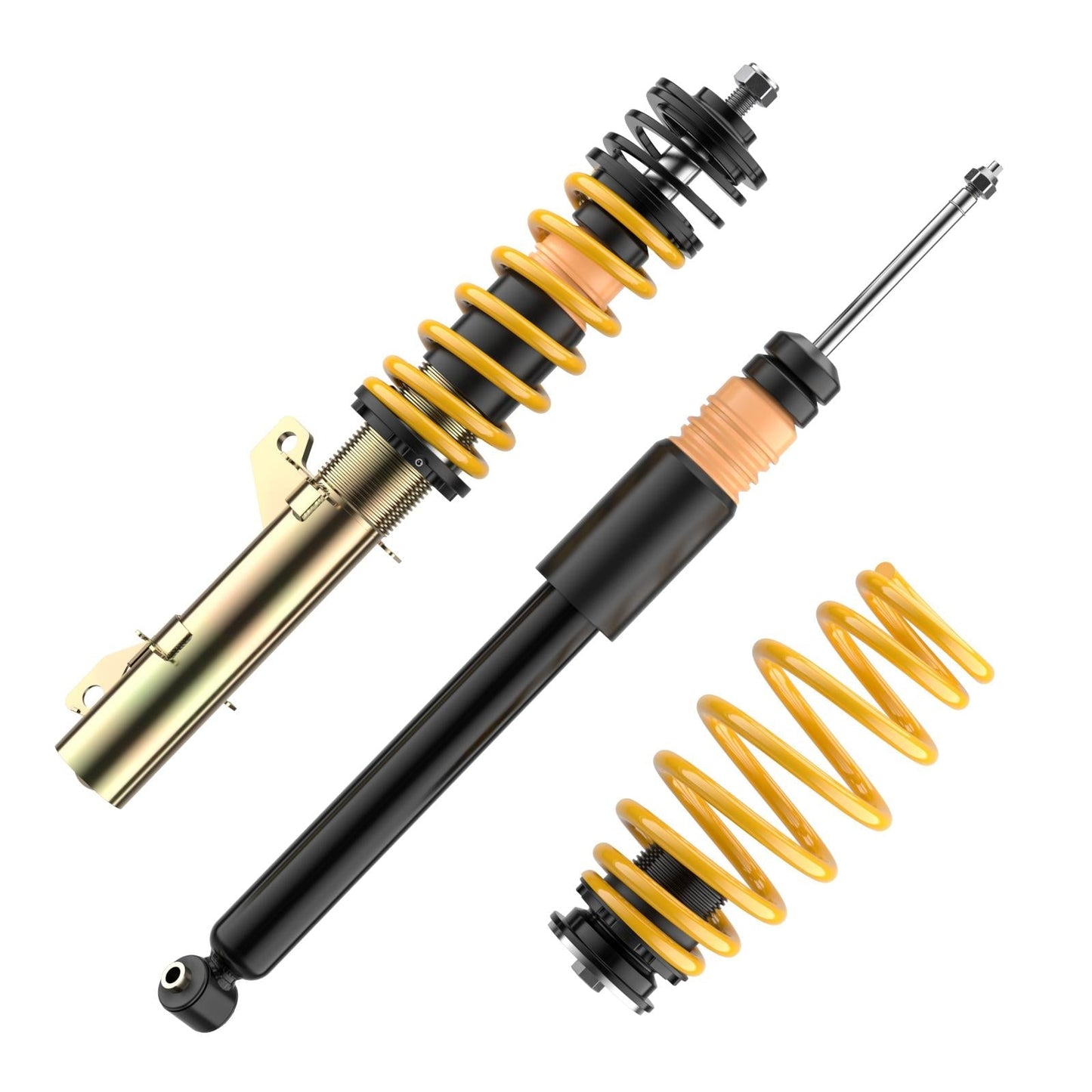 ST X Gewindefahrwerk Stahl verzinkt (mit fester Kennung) für Seat Toledo (1M) / Skoda Octavia (1U) / Seat Leon (1M) / VW Golf IV/Bora (1J) - gepfeffert.com