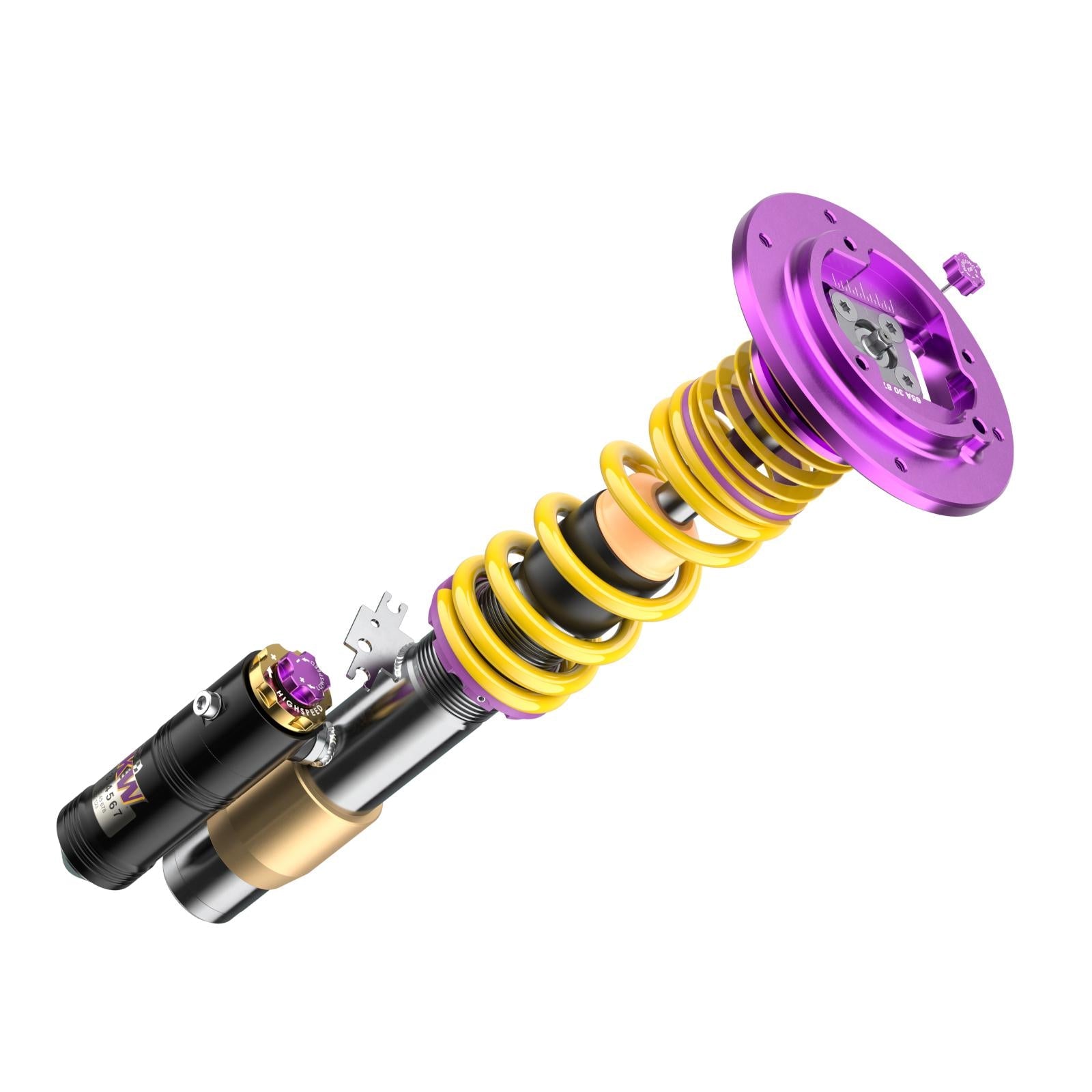 KW Gewindefahrwerk INOX V4 Clubsport A3 8V / Leon 5F / Golf VII Ø55mm - gepfeffert.com