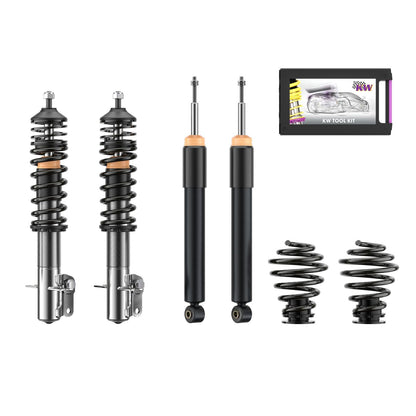 KW Gewindefahrwerk INOX V1   Classic Line passend für Audi 80 / 90 / Coupe (Typ89) Allrad