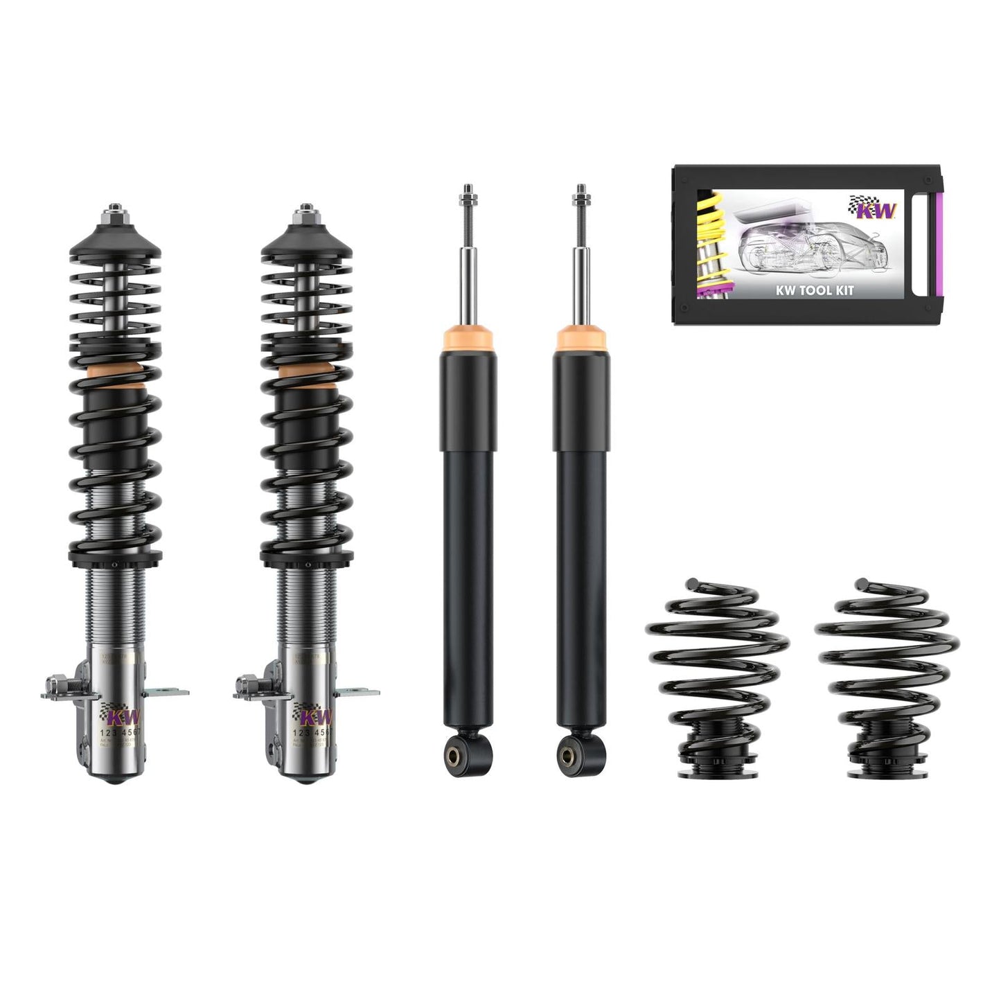 KW V1 / V2 / V3 Classic Line Gewindefahrwerk für Golf III incl. Vento und Variant SYNCRO (Kopie) - gepfeffert.com