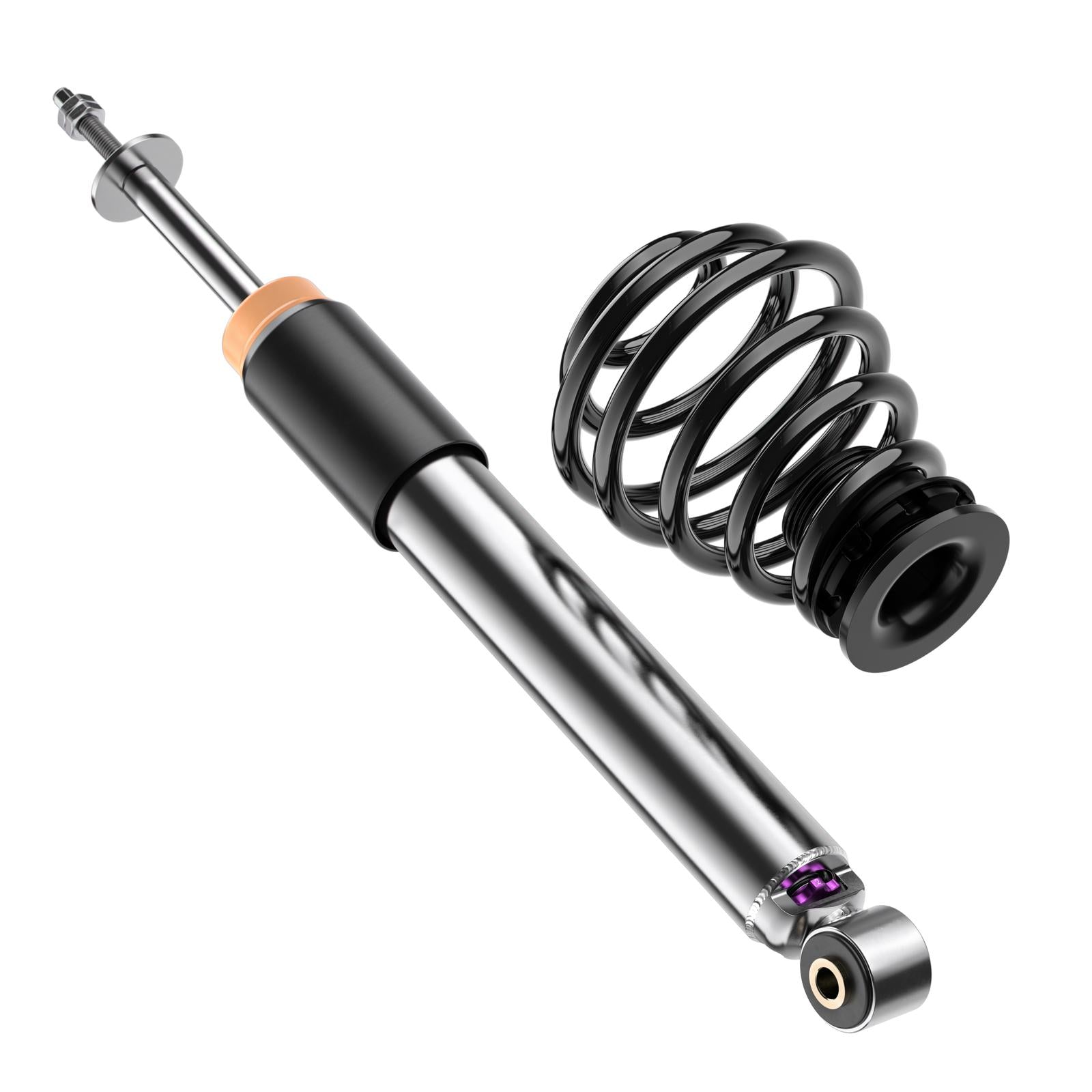 KW Gewindefahrwerk INOX V3 Classic Line für Golf I / Jetta I / Scirocco I/II 45-75mm - gepfeffert.com
