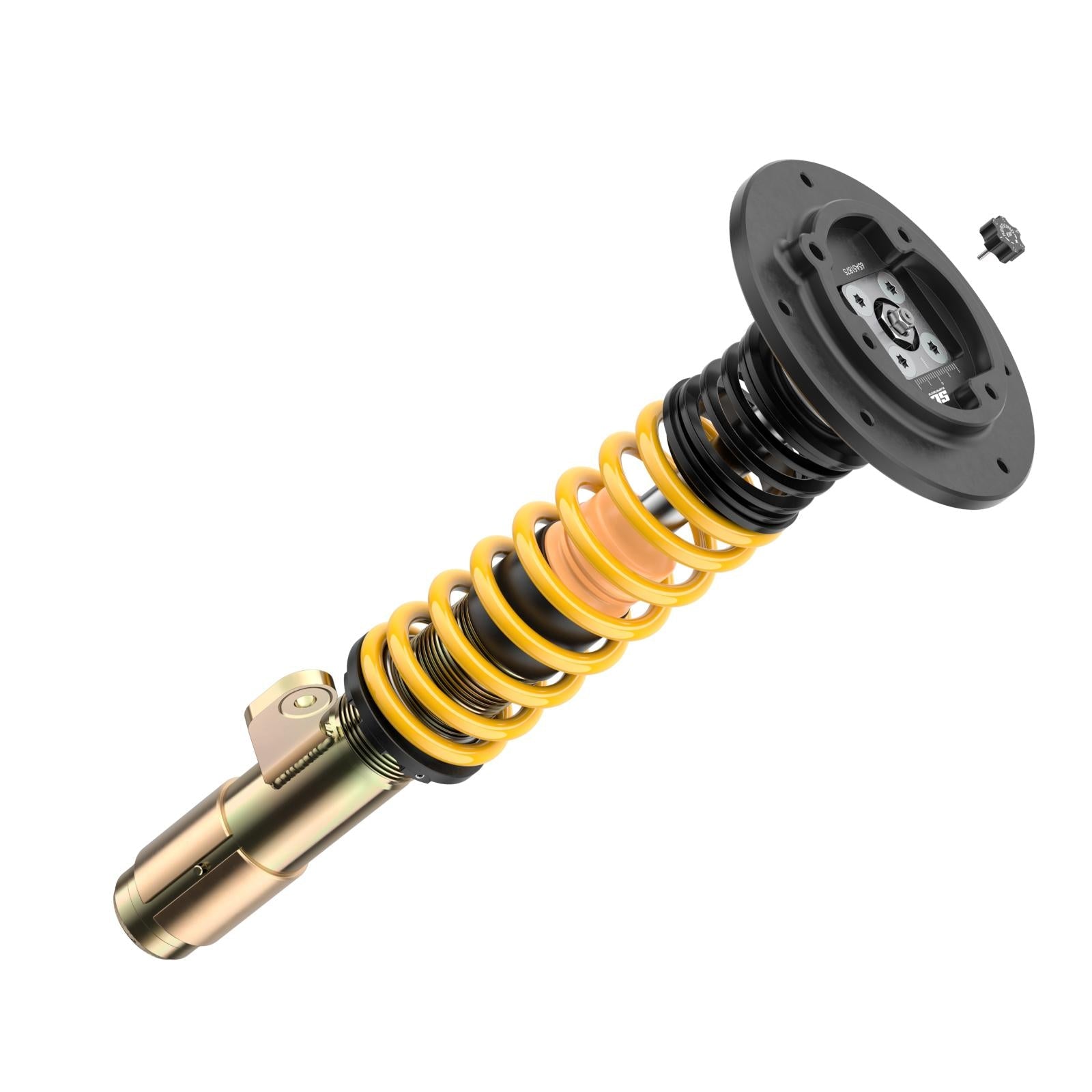 ST XTA plus 3 Gewindefahrwerk Stahl verzinkt (Härteverstellbar mit Stützlager) für BMW 1er / 3er / 4er (F20 / F21 / F30 / F32) - gepfeffert.com