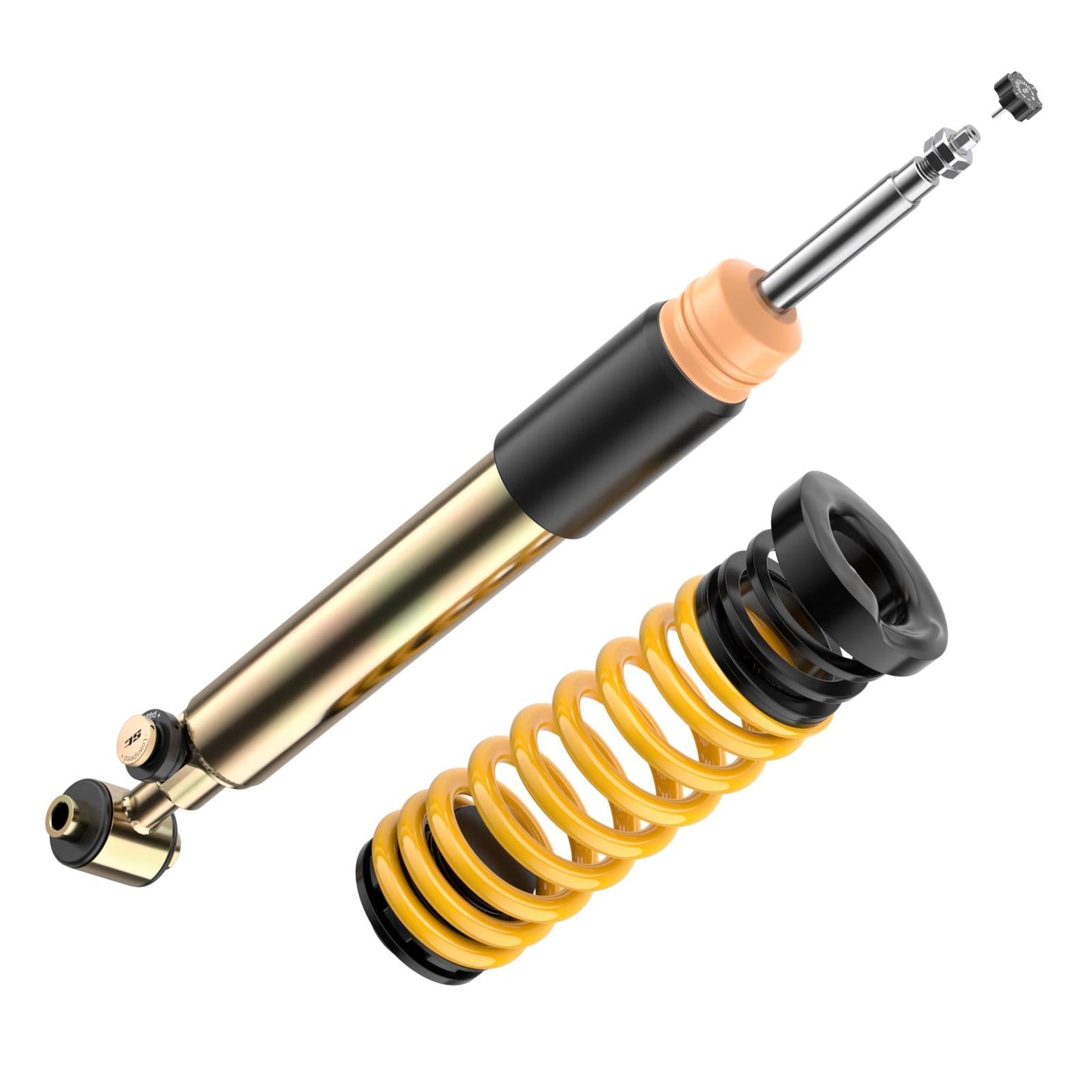 ST XTA plus 3 Gewindefahrwerk Stahl verzinkt (Härteverstellbar mit Stützlager) für BMW 1er / 3er / 4er (F20 / F21 / F30 / F32) - gepfeffert.com