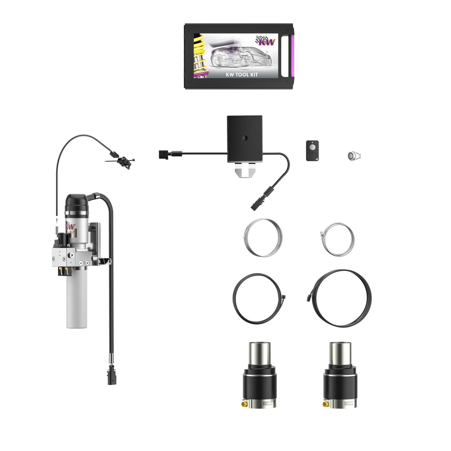 KW HLS 2 für original Dämpfer HLS2 Evolution Liftsystem für Porsche 911 (992) - gepfeffert.com