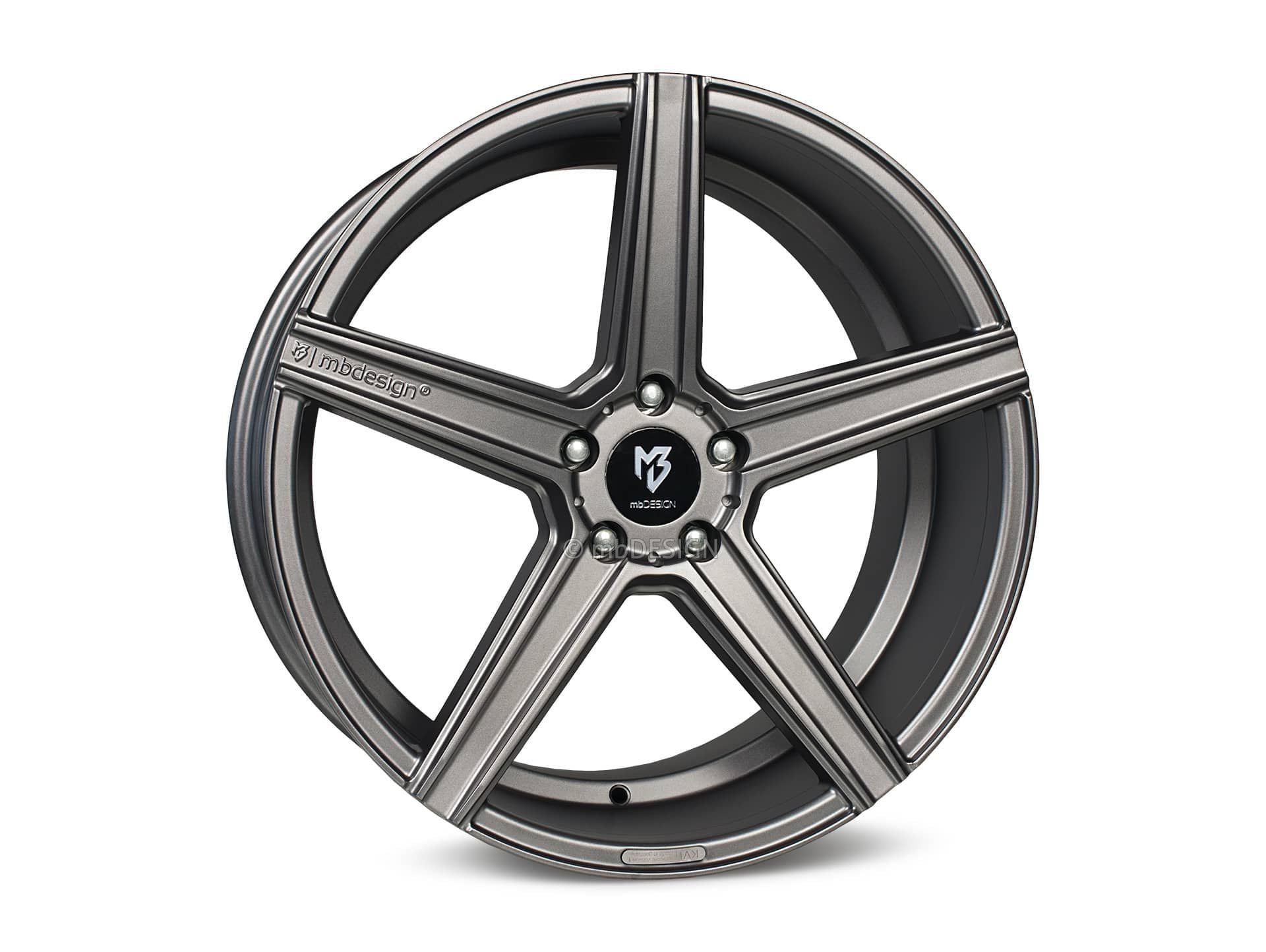 mbDesign Alufelgen MB KV1 19 Zoll - grau matt - gepfeffert.com