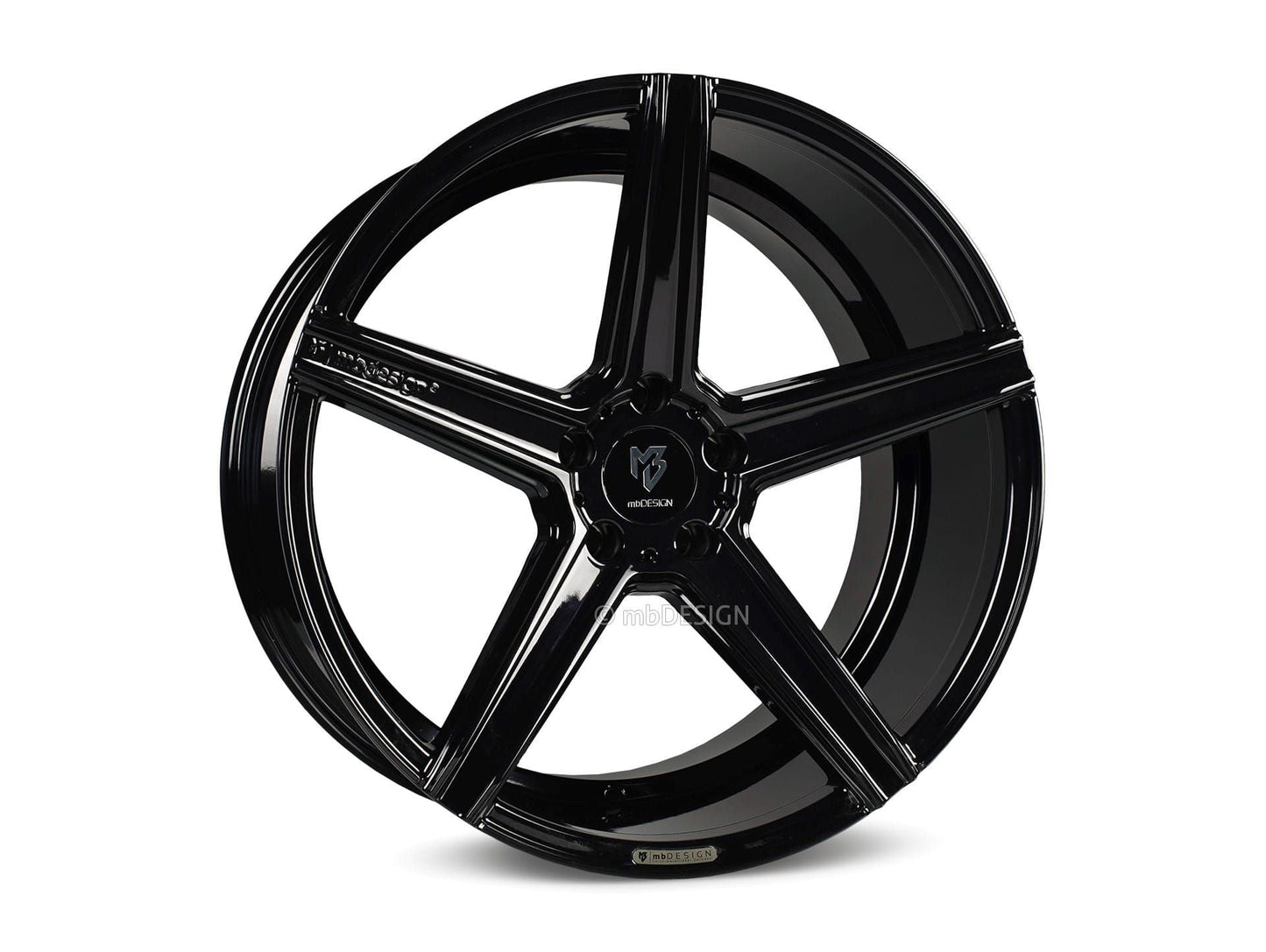 mbDesign Alufelgen MB KV1 DC 19 Zoll - schwarz glänzend - gepfeffert.com