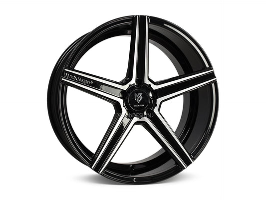 mbDesign Alufelgen MB KV1 19 Zoll - schwarz glänzend poliert - gepfeffert.com