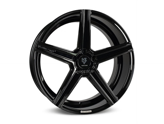 mbDesign Alufelgen MB KV1 19 Zoll - schwarz glänzend - gepfeffert.com