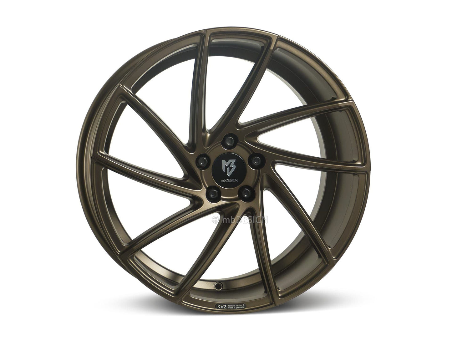 mbDesign Alufelgen MB KV2 20 Zoll - bronze seidenmatt