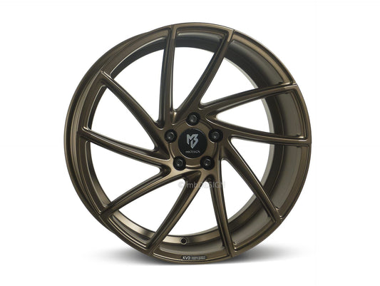 mbDesign Alufelgen MB KV2 20 Zoll - bronze seidenmatt
