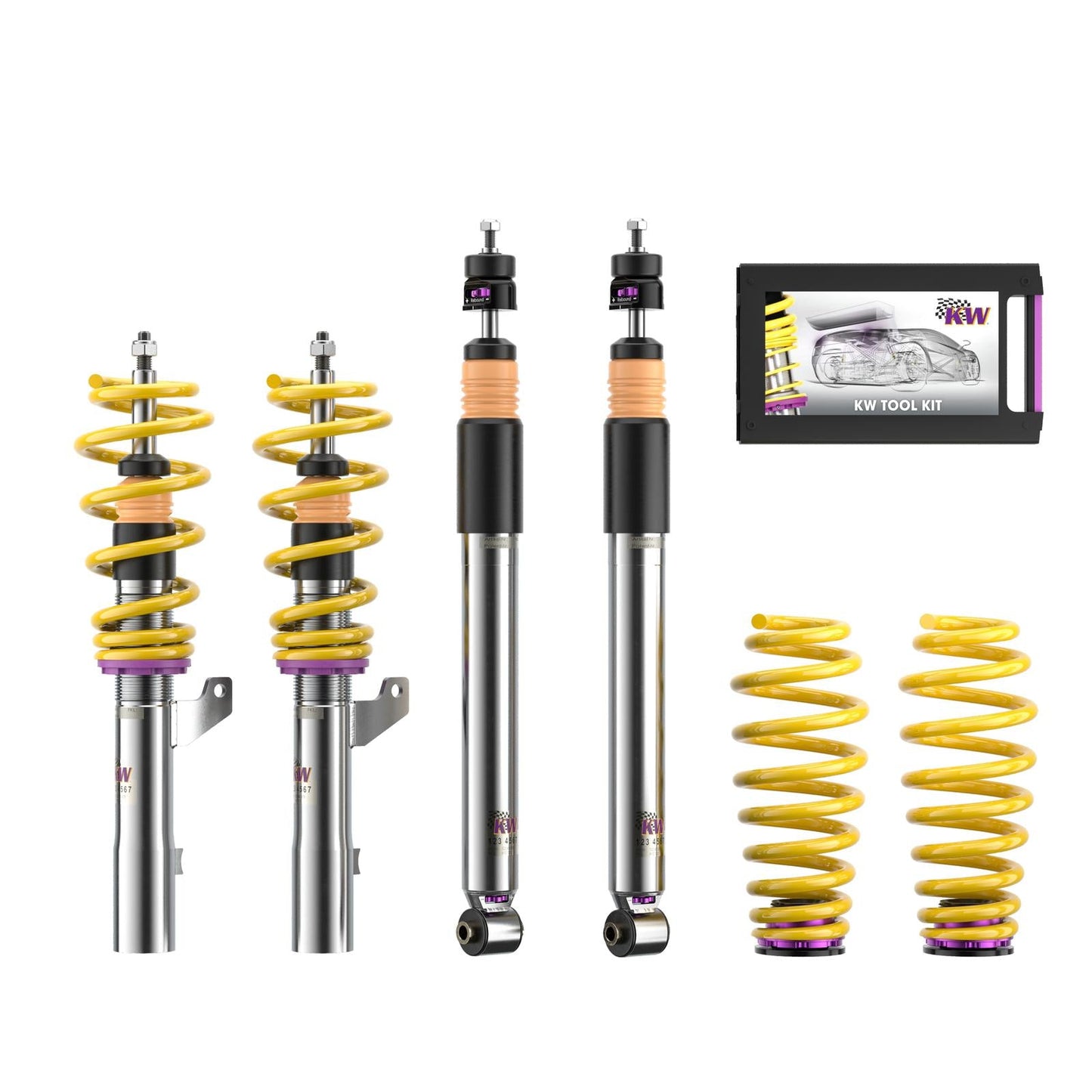 KW Gewindefahrwerk V3 /// KW DDC - Plug & Play /// KW Gewindefedern für BMW M4 Cabriolet (F83) - gepfeffert.com