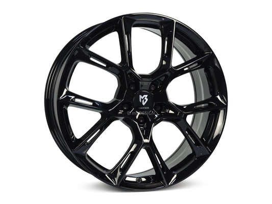 mbDesign Alufelgen MB KX1 20 Zoll - schwarz glänzend