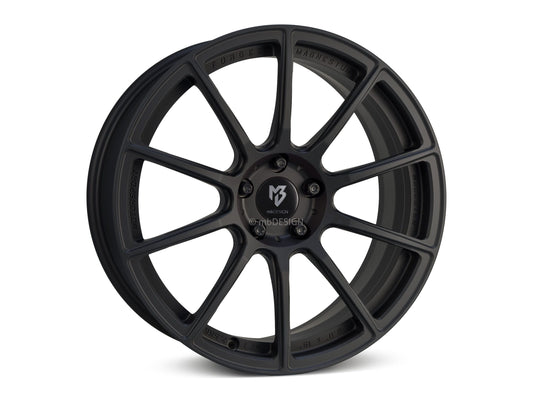 mbDesign Alufelgen MB MF1 18 Zoll - schwarz stumpfmatt - gepfeffert.com