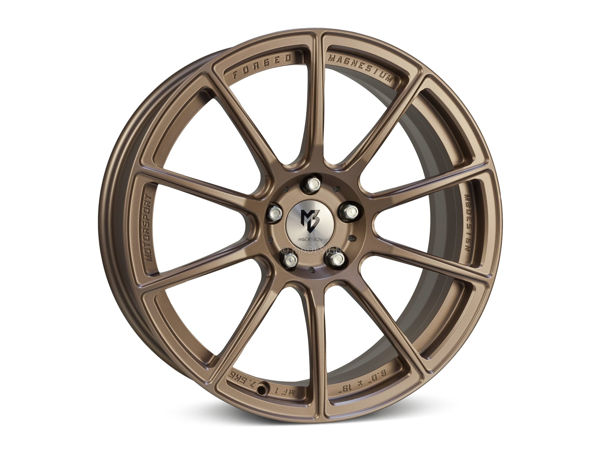 mbDesign Alufelgen MB MF1 19 Zoll - bronze light matt - gepfeffert.com