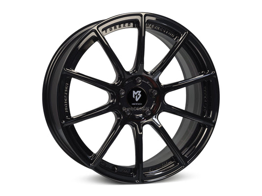 mbDesign Alufelgen MB MF1 18 Zoll - schwarz glänzend - gepfeffert.com