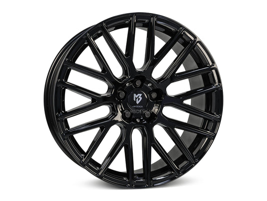 mbDesign Alufelgen MB KV4 18 Zoll - schwarz glänzend - gepfeffert.com