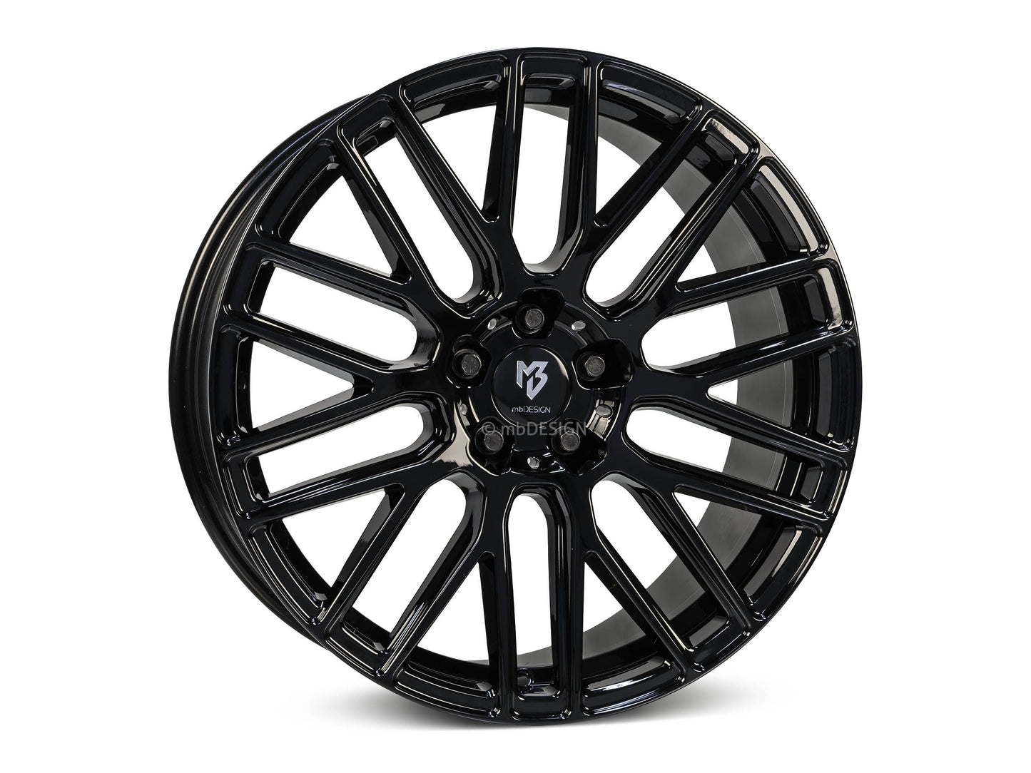 mbDesign Alufelgen MB KV4 19 Zoll - schwarz glänzend - gepfeffert.com