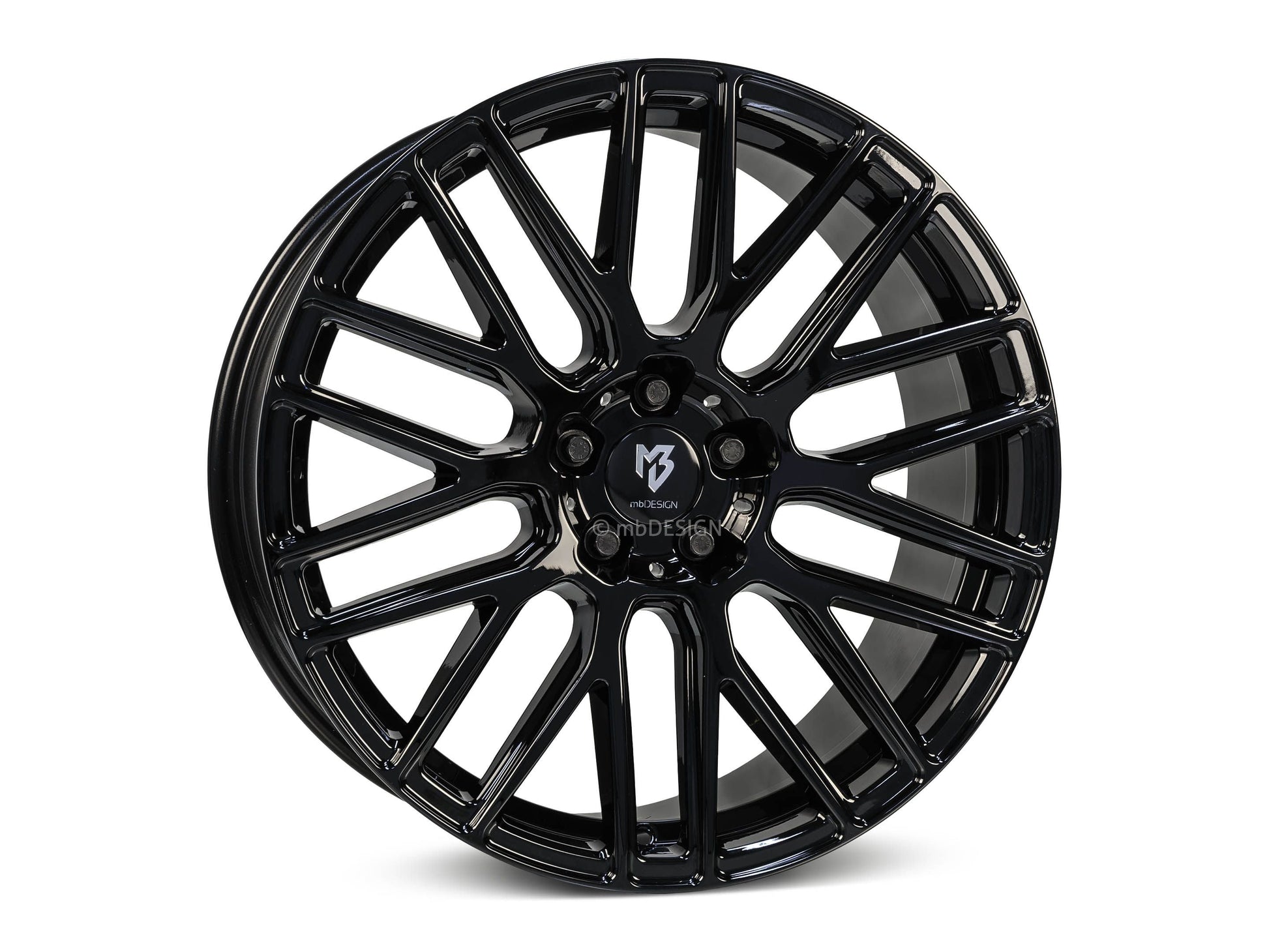 mbDesign Alufelgen MB KV4 19 Zoll - schwarz glänzend - gepfeffert.com