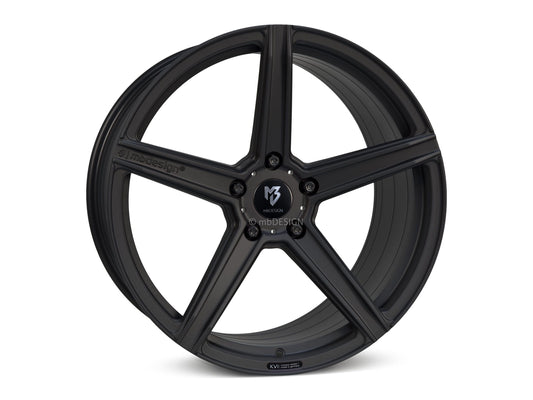 mbDesign Alufelgen MB KV1S DC 21 Zoll - schwarz stumpfmatt